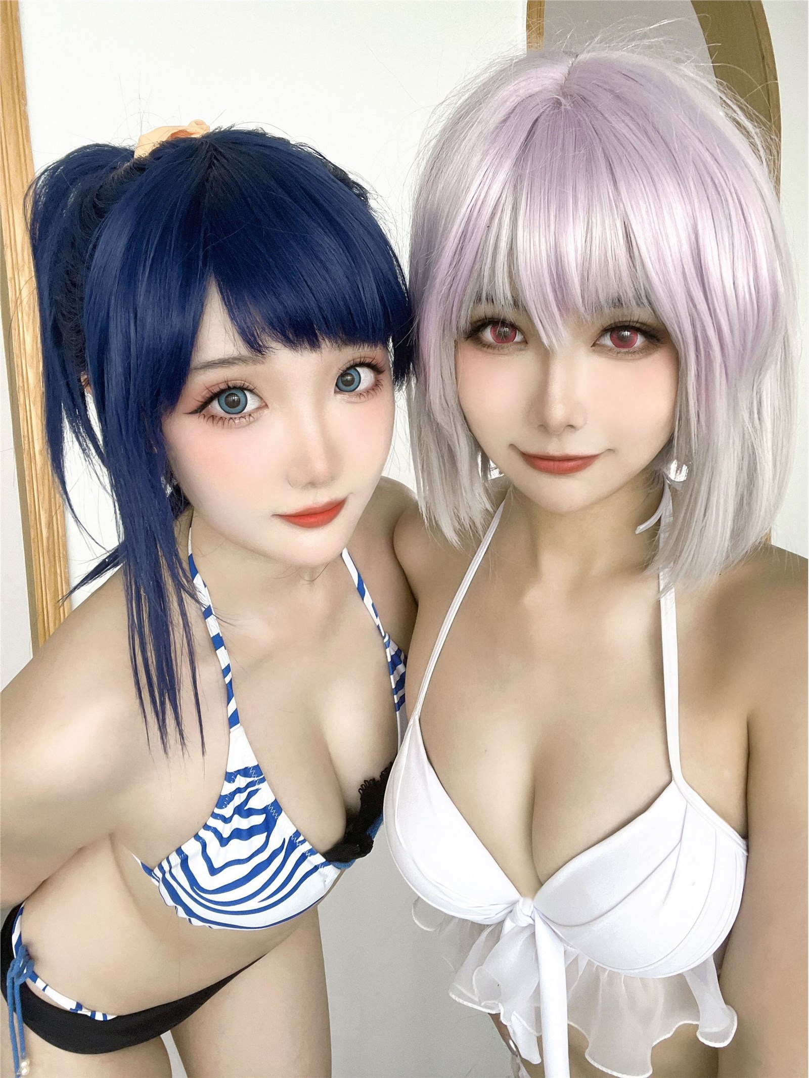 Momoko SunflowerGuaxi Sauce Baoduo Six FlowersXintiaoxi Swimsuit Gullit Self Photo(4)